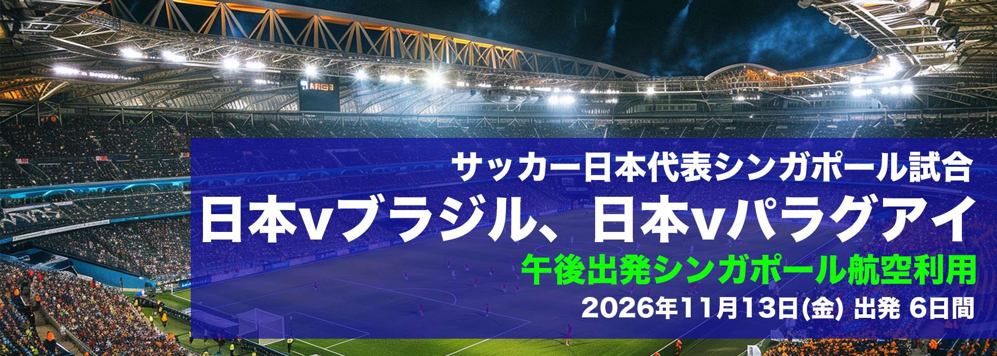 サッカー日本代表シンガポール試合 日本vパラグアイ